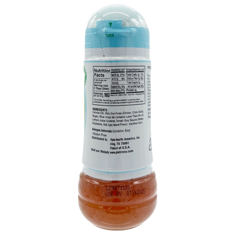 Pietro Dressing Lemon 9.3 oz