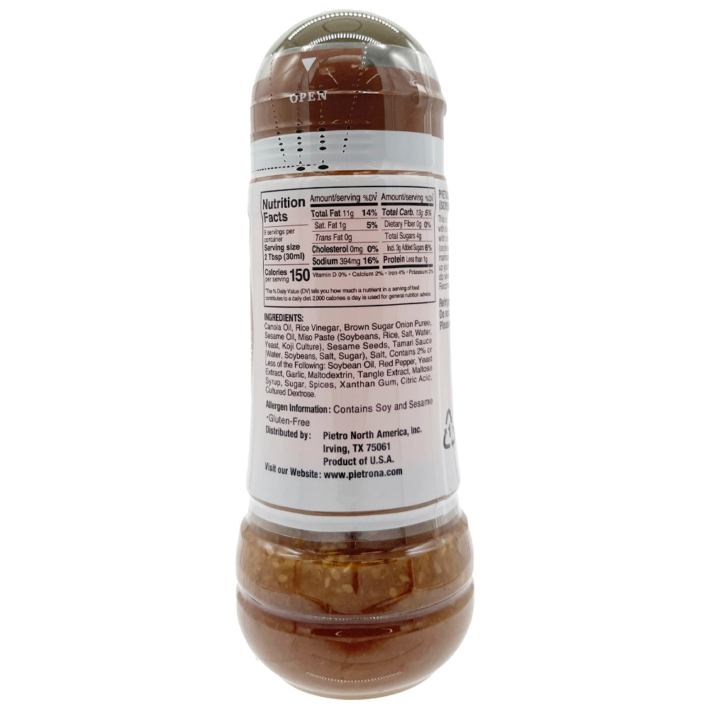 Pietro Dressing Sesame and Miso 9.3 oz