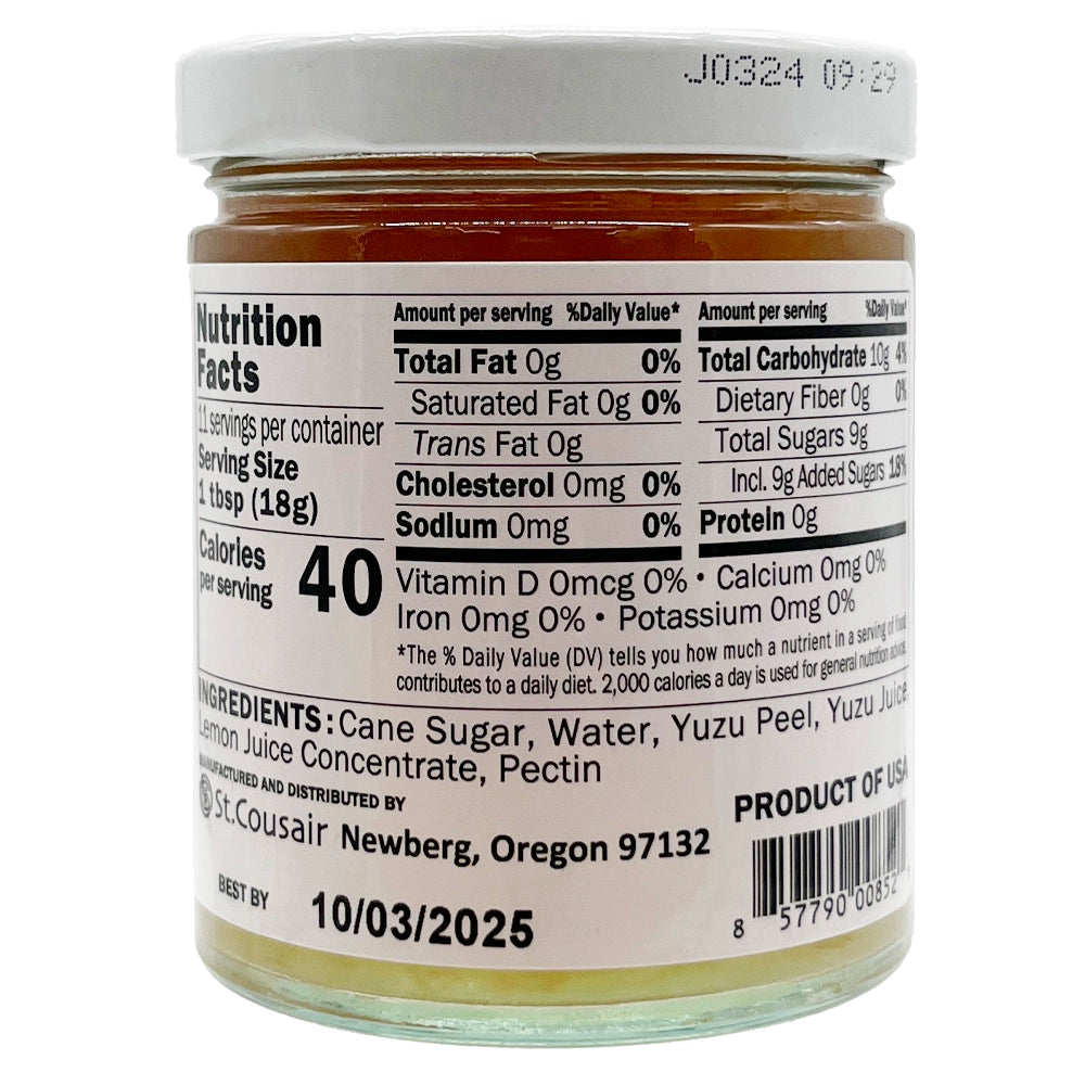 Kuze Fuku & Sons Yuzu Premium Fruit Spread 7 oz