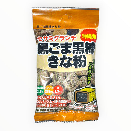 Okinawa Pioneer Foods Kurogoma Kokuto Kinako Baked Wheat Cracker 1.05oz