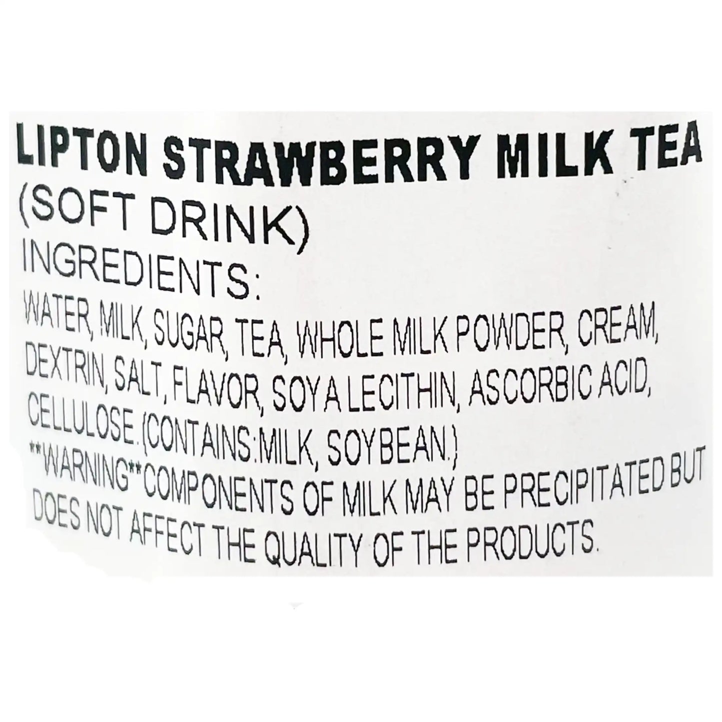 Lipton Melty Strawberry Milk Tea 15.21 fl. oz