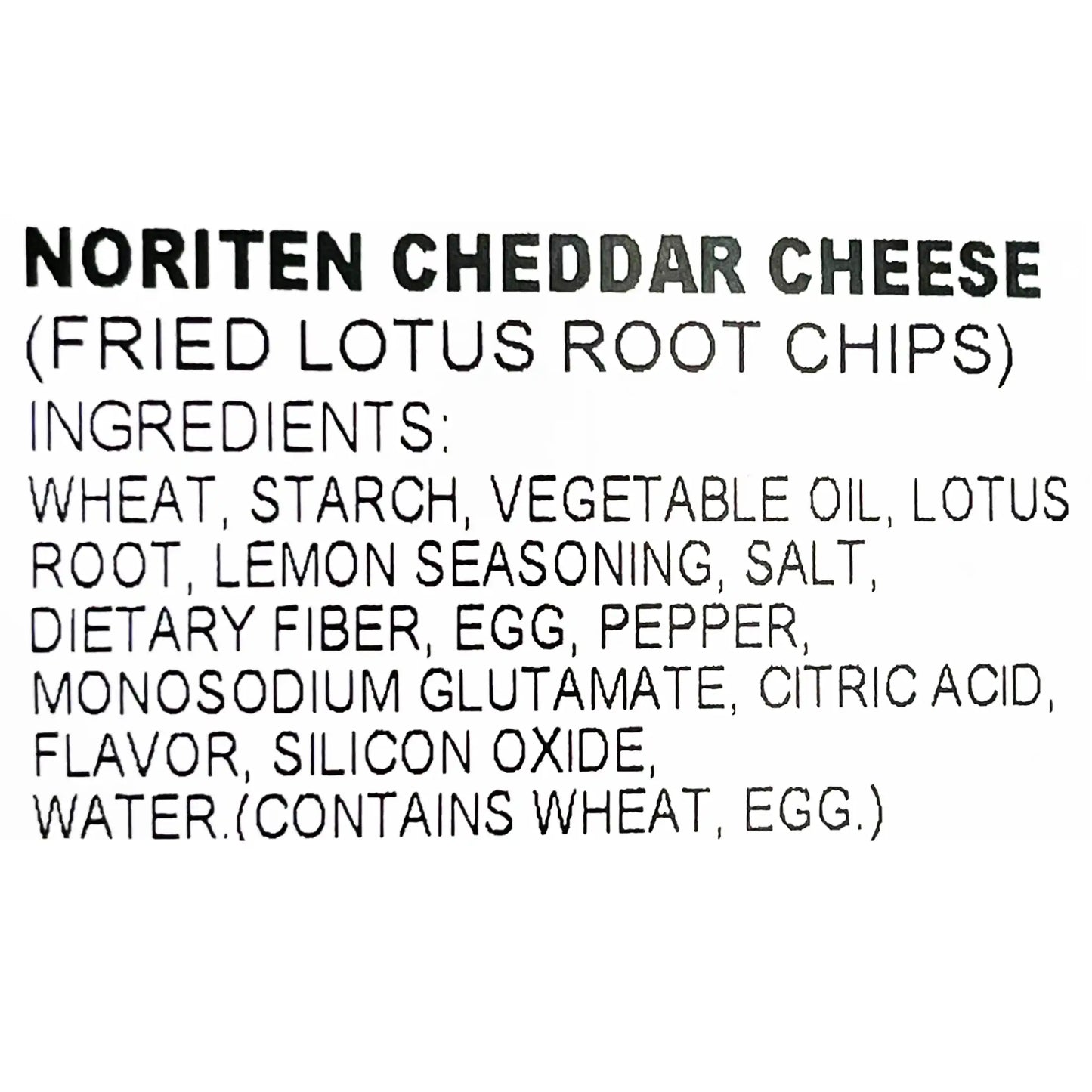 Nori Ten Cheddar Cheese Fried Lotus Root Chips 2.46 oz