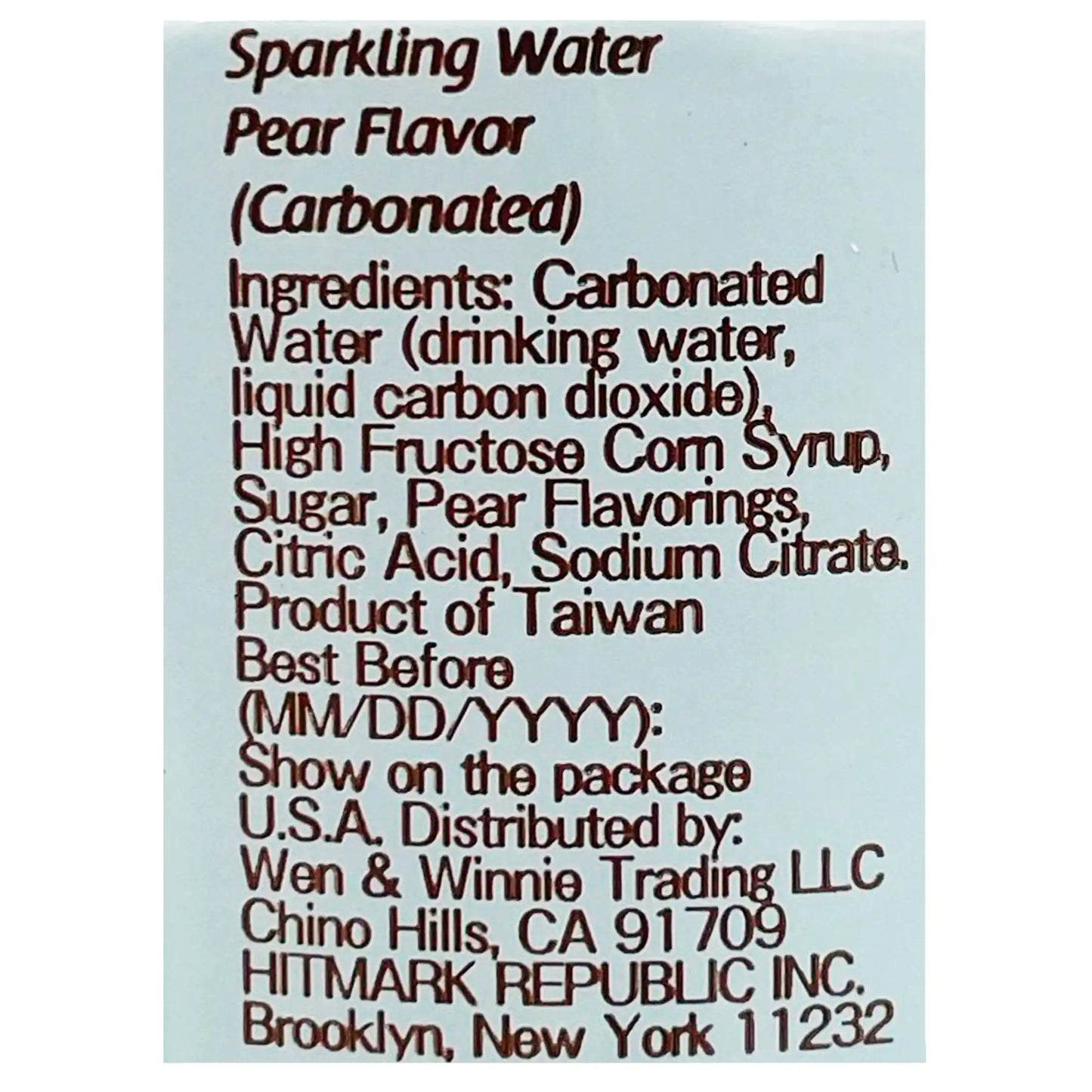 Sailormoon Drink Oceanbomb Pear Flavor Carbonated Drink 330 ml