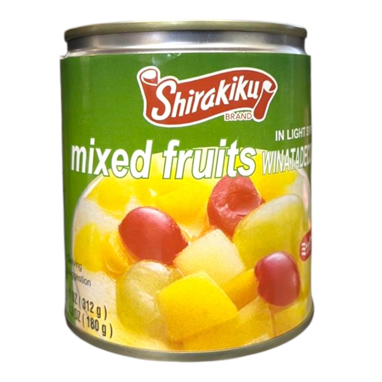 Shirakiku Mixed Fruits In Light Syrup 11 oz