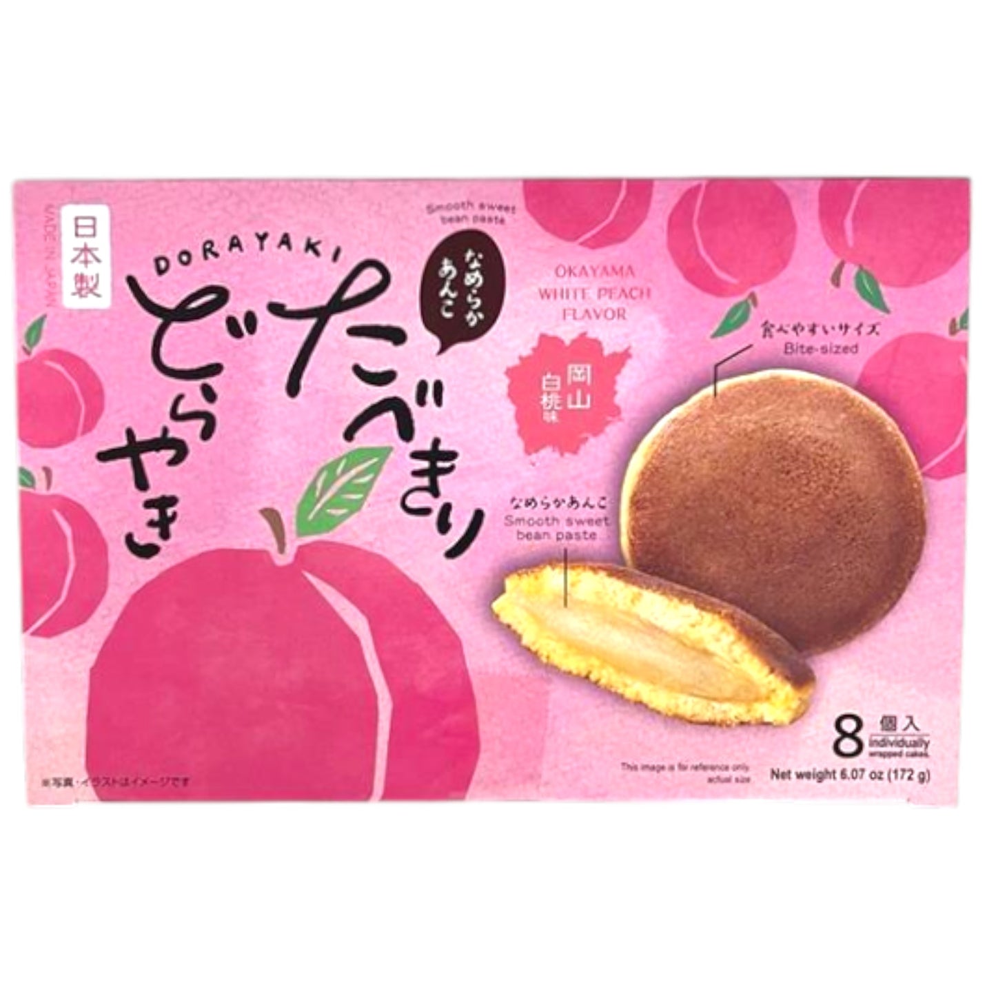 Jonetz Peach Dorayaki 6.77 oz