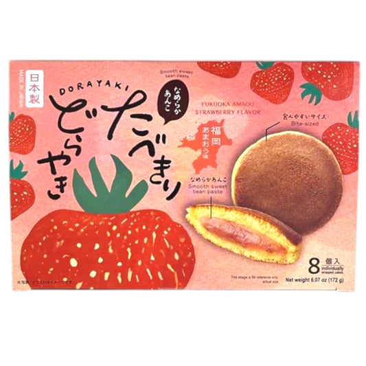Jonetz Strawberry Flavored Dorayaki 6.07 oz