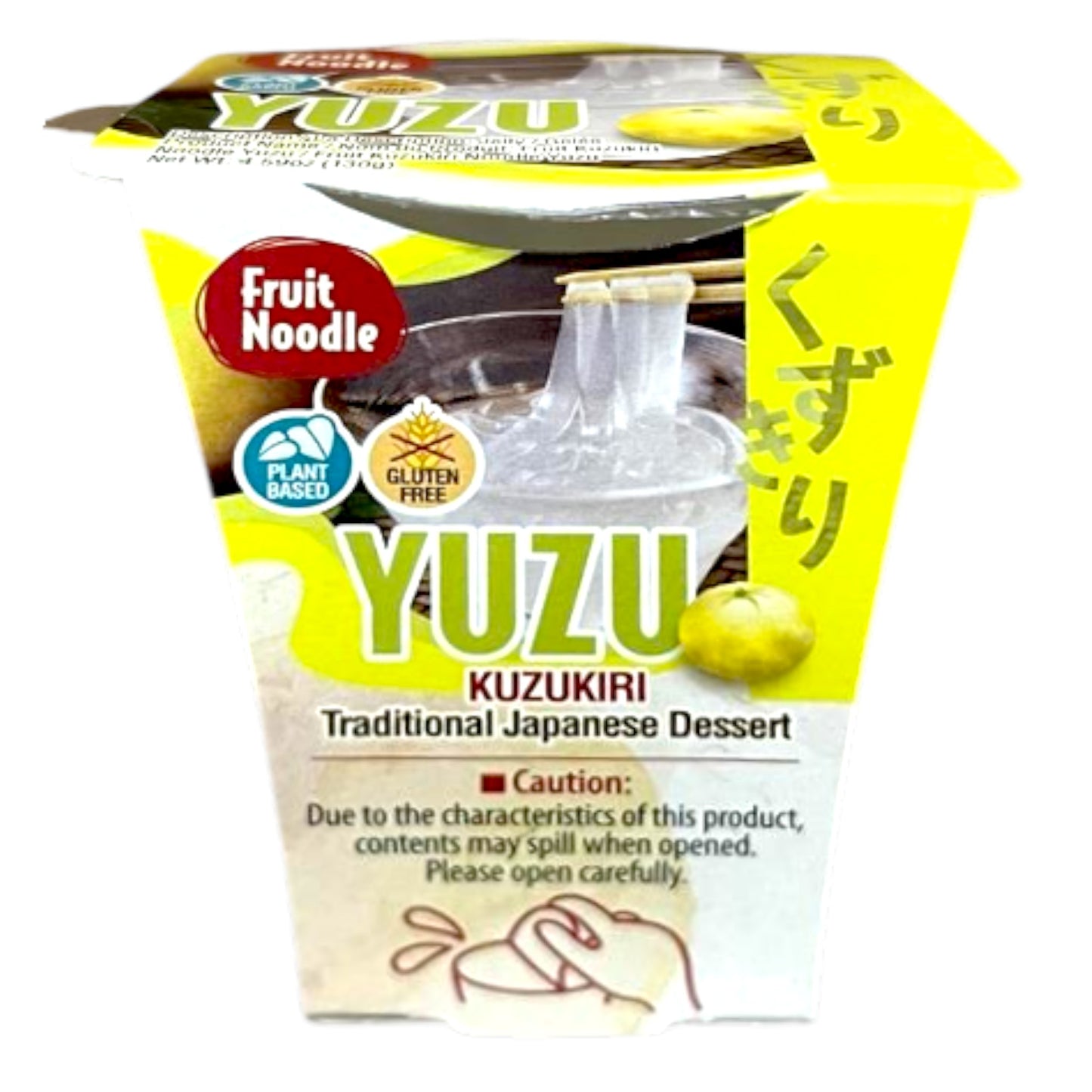 Ohara Kuzukiri Yuzu Fruit Noodle 4.59 oz