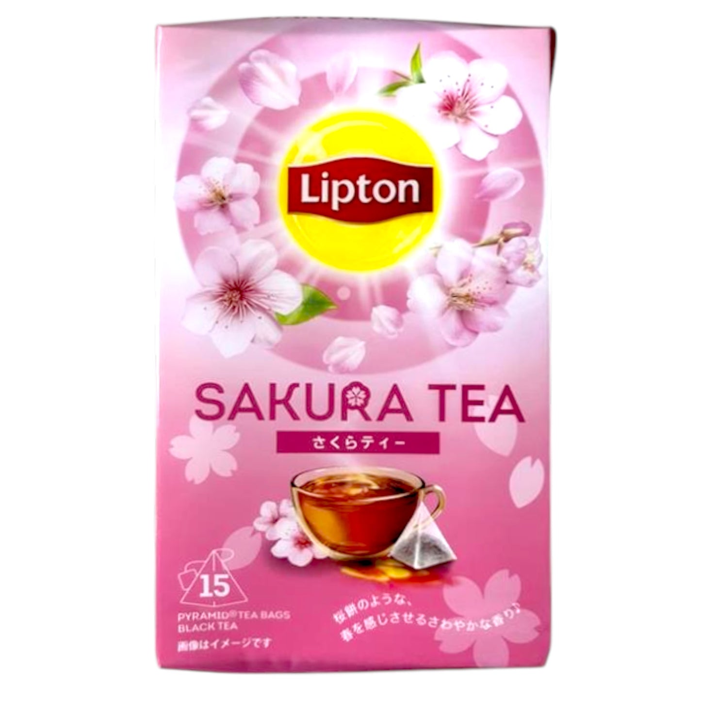 Lipton Sakura Black Tea 15 Bags 0.84 oz