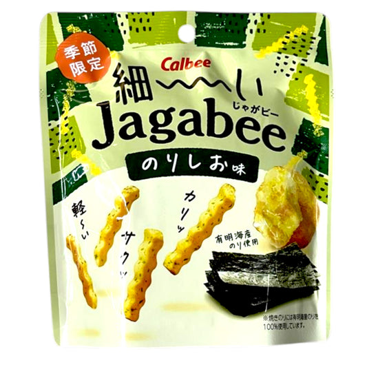 Calbee Hosoi Jagabee Norishio Baked Potato Crackers 1.23 oz
