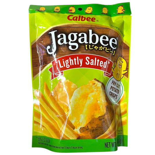 Calbee Jagabee Lightly Salted Potato Crisps 4.0 oz