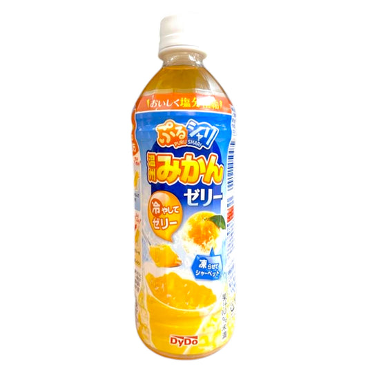 Dydo Puru Shari Onshu Mikan Jelly Soft Drink 16.57 oz