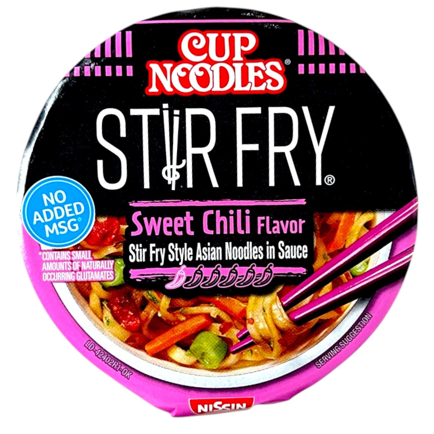 Nisshin Cup Noodle Stir Fry Sweet Chili 2.89 oz