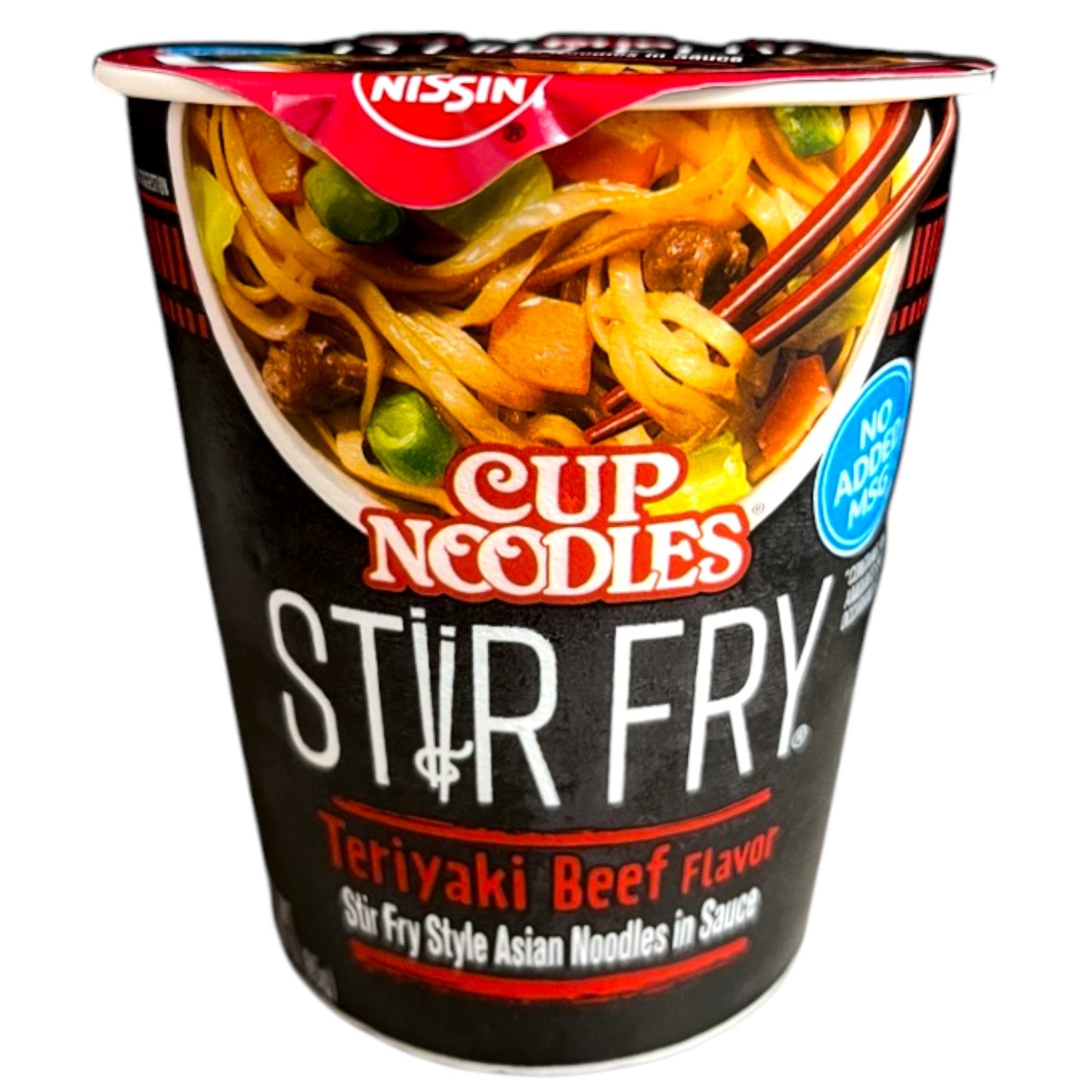 Nisshin Cup Noodle Stir Fry Teriyaki Beef 3 oz