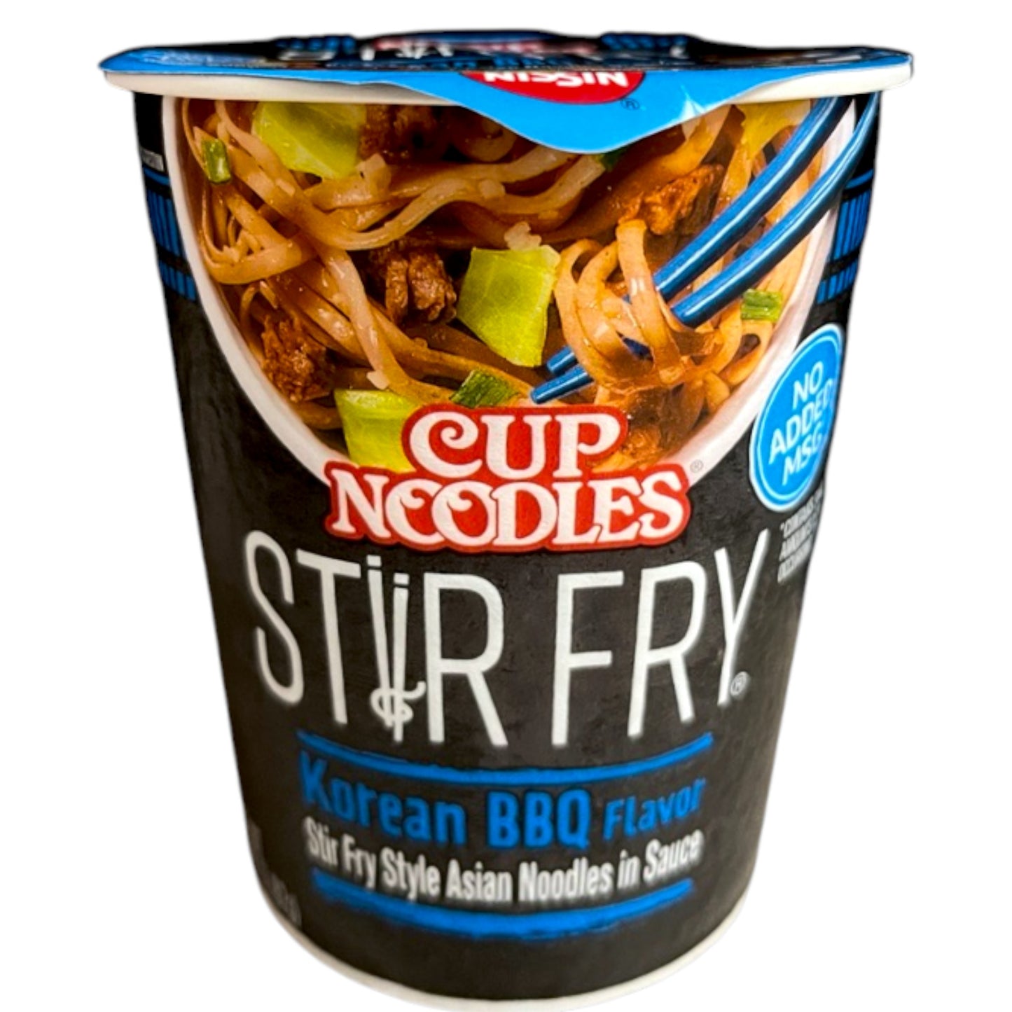 Nisshin Cup Noodle Stir Fry Korean BBQ 2.89 oz