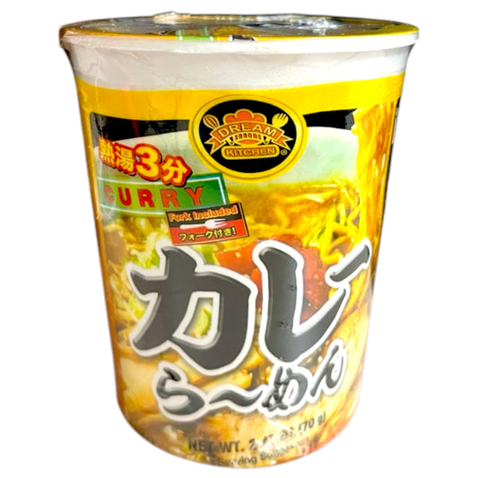 Dream Kitchen Curry Ramen Cup 2.47 oz