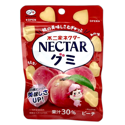 Fujiya Nectar Gummy Peach 1.69 oz