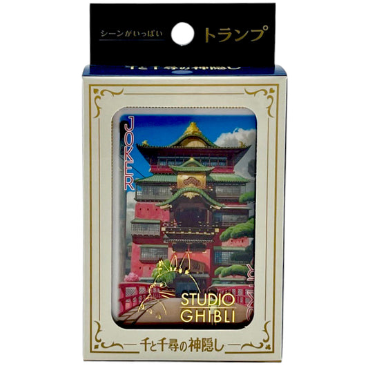 Studio Ghibli Spirited Away Playing Cards Ensky 4.7 oz