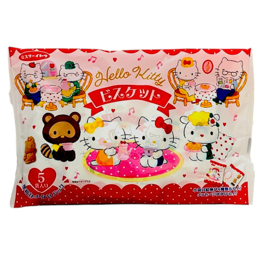 Mr. Ito Hello Kitty Biscuit Baked Wheat Cookie 5 Pack 3.70 oz