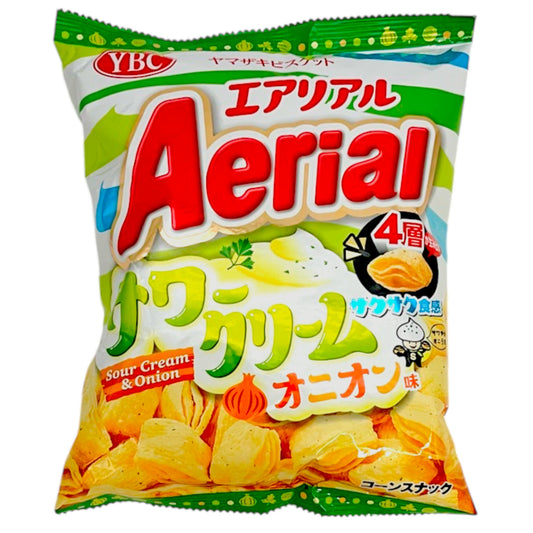 Aerial Sour Cream Onion Baked Corn Snack 2.29 oz