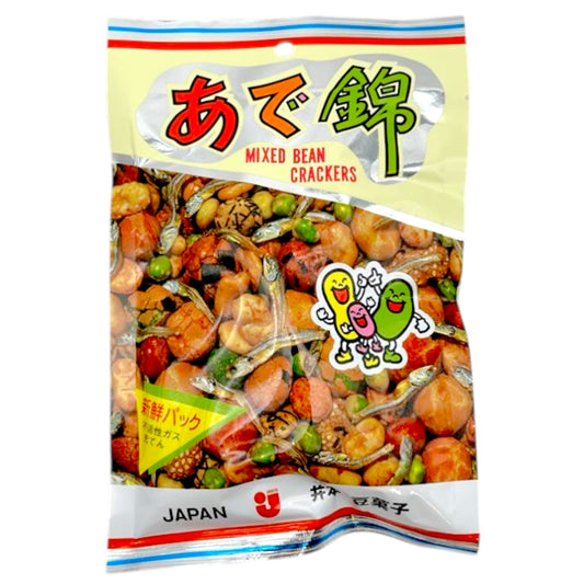 Ade Nishiki Mixed Bean Cracker No Anchony 3.9 oz