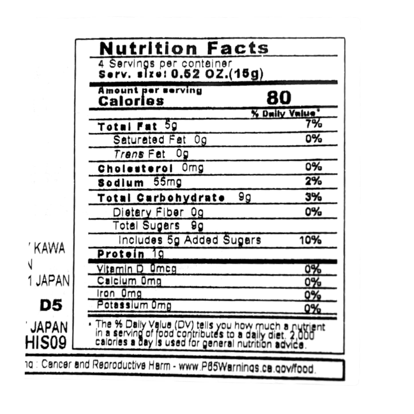 Hokka Beaver Age Arare Baked Rice Cracker 2.29 oz