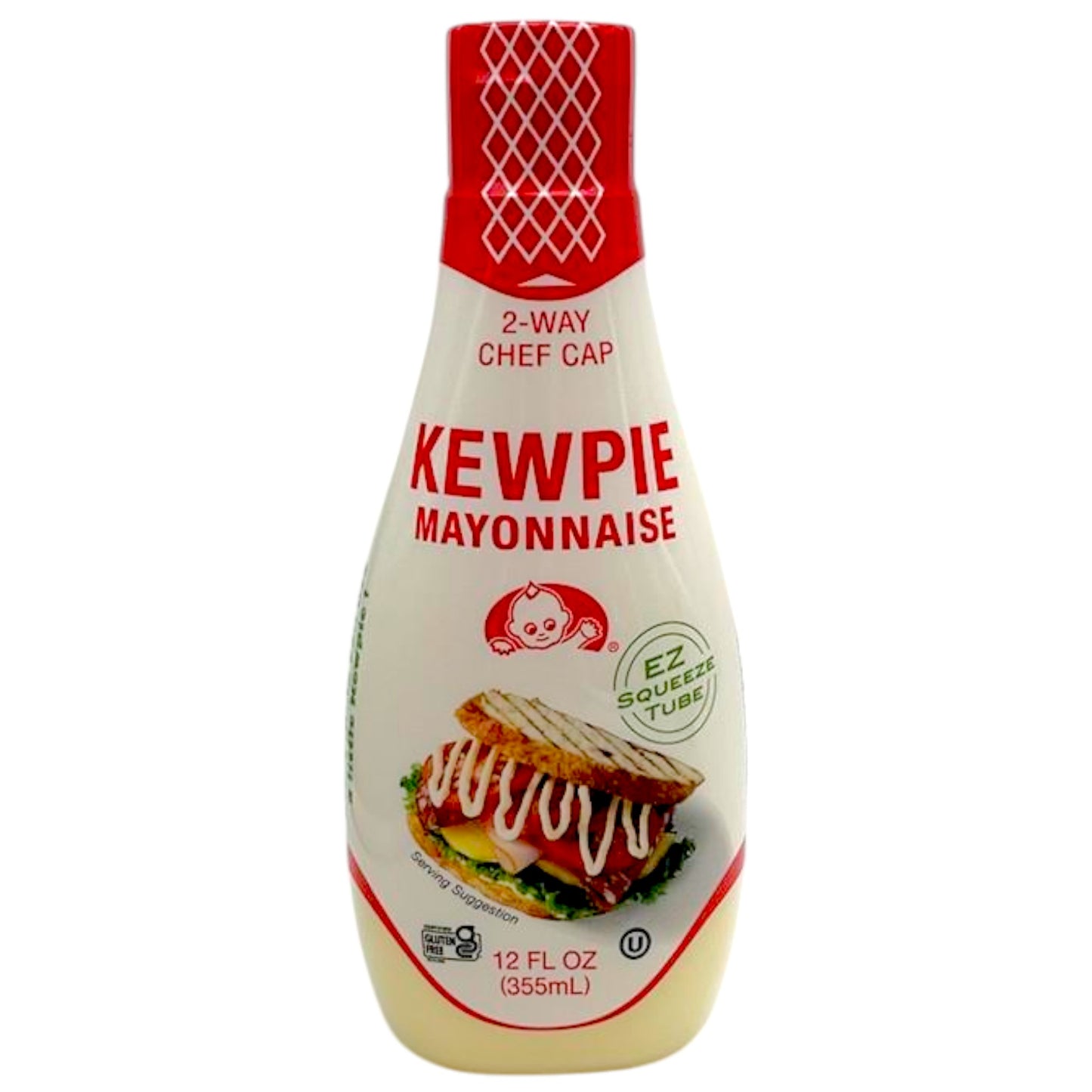 Kewpie Mayonnaise 2-Way Chef Cap 12 fl oz