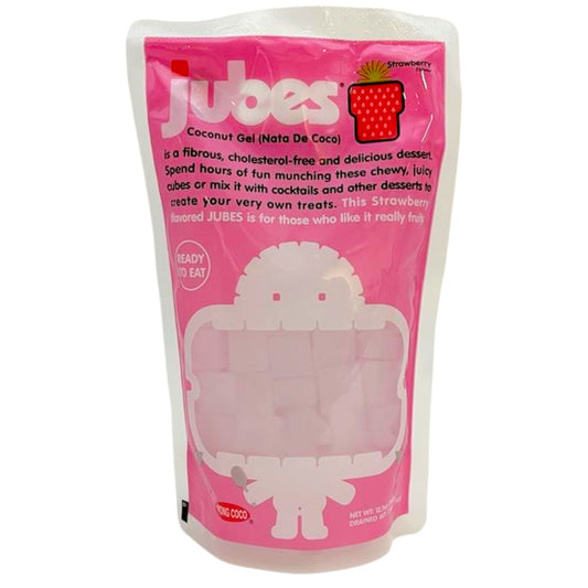 Jubes Nata de Coco Strawberry 12.7 oz