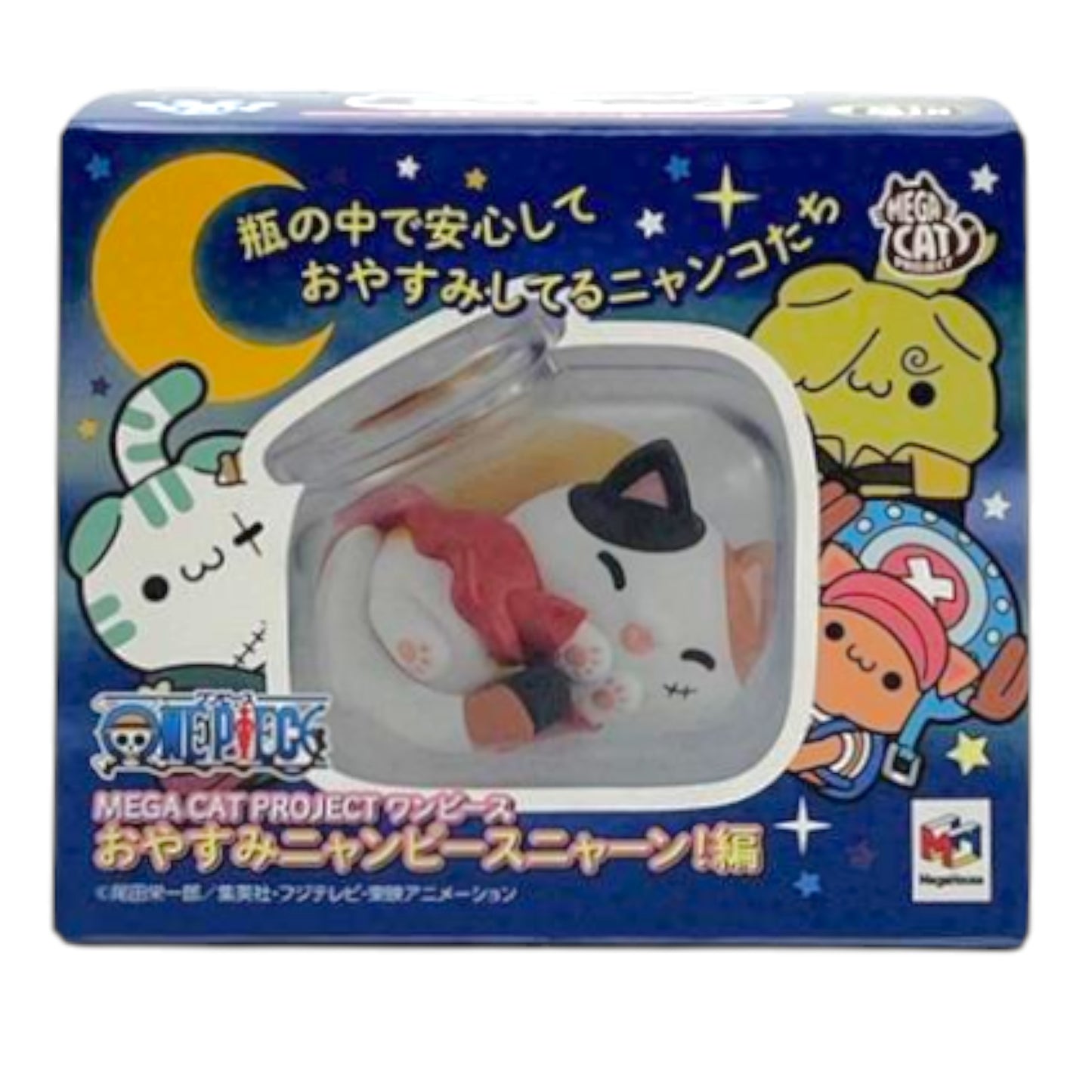 Mega Cat Project One Piece Good Night Nyan Piece 3.5 oz
