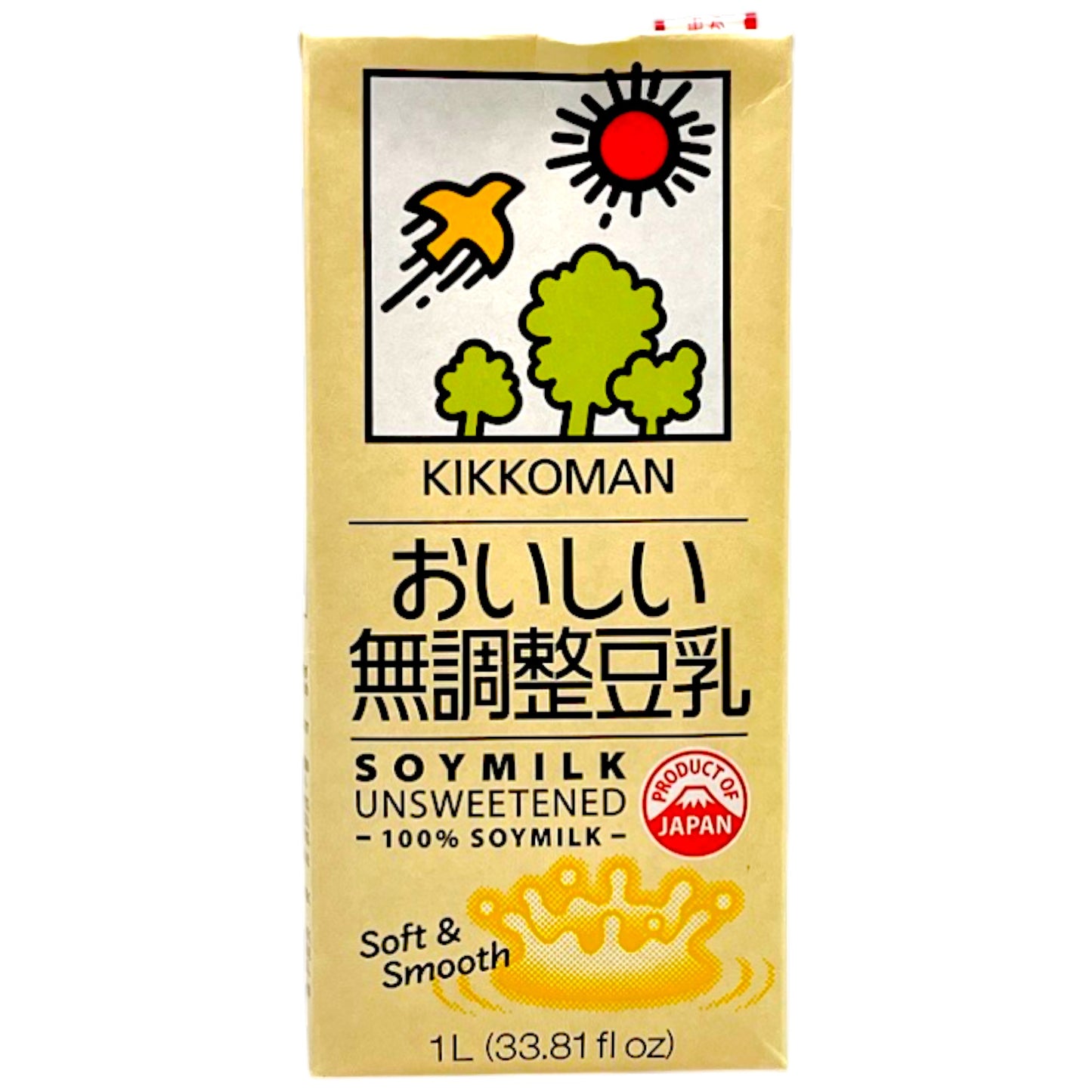 Kikkoman Soymilk Unsweetened 33.82 fl oz