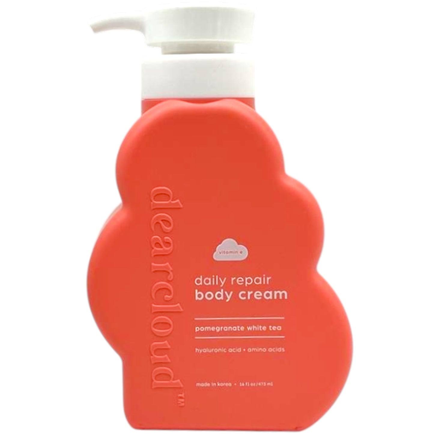 Dearcloud Daily Repair Body Cream Pomegranate White Tea 16 fl oz