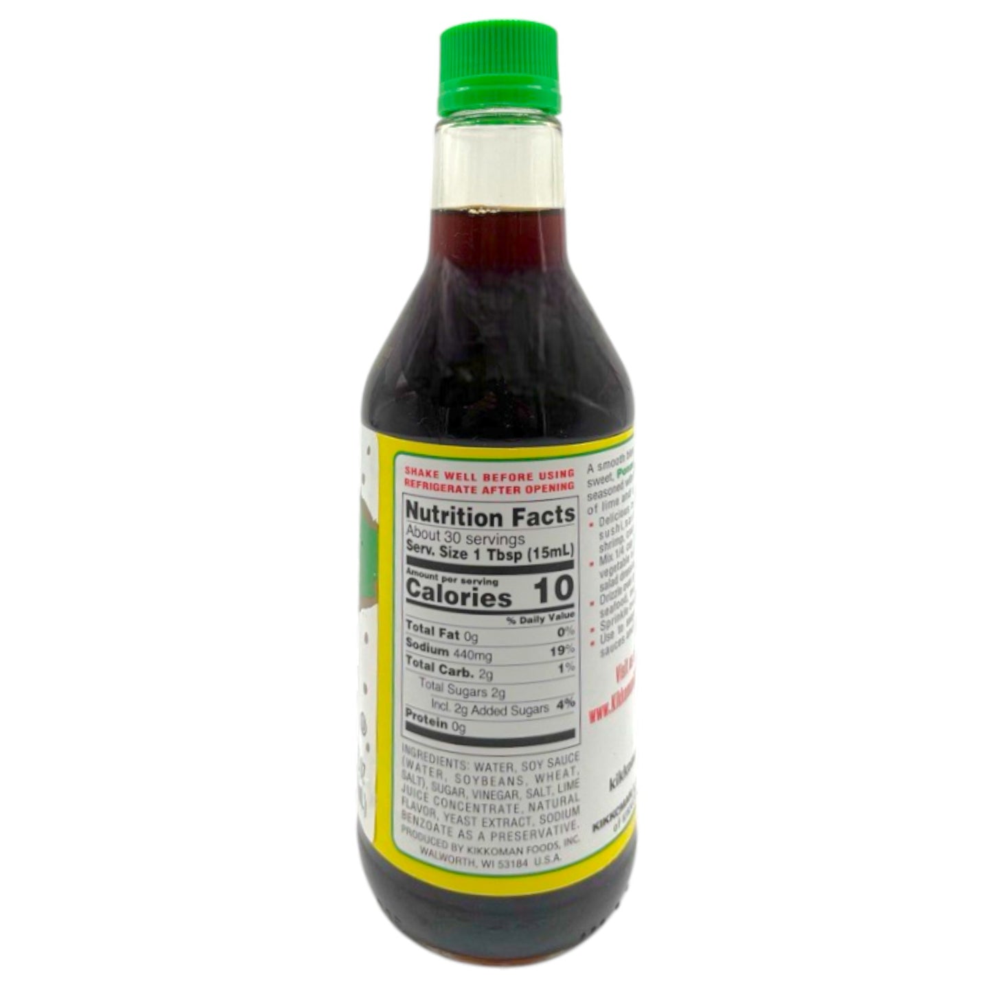 Kikkoman Ponzu Citrus Seasoned Lime 15 fl oz