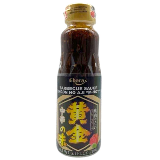 Ebara Barbecue Sauce Ohgon No Aji M Hot 6.1 fl oz
