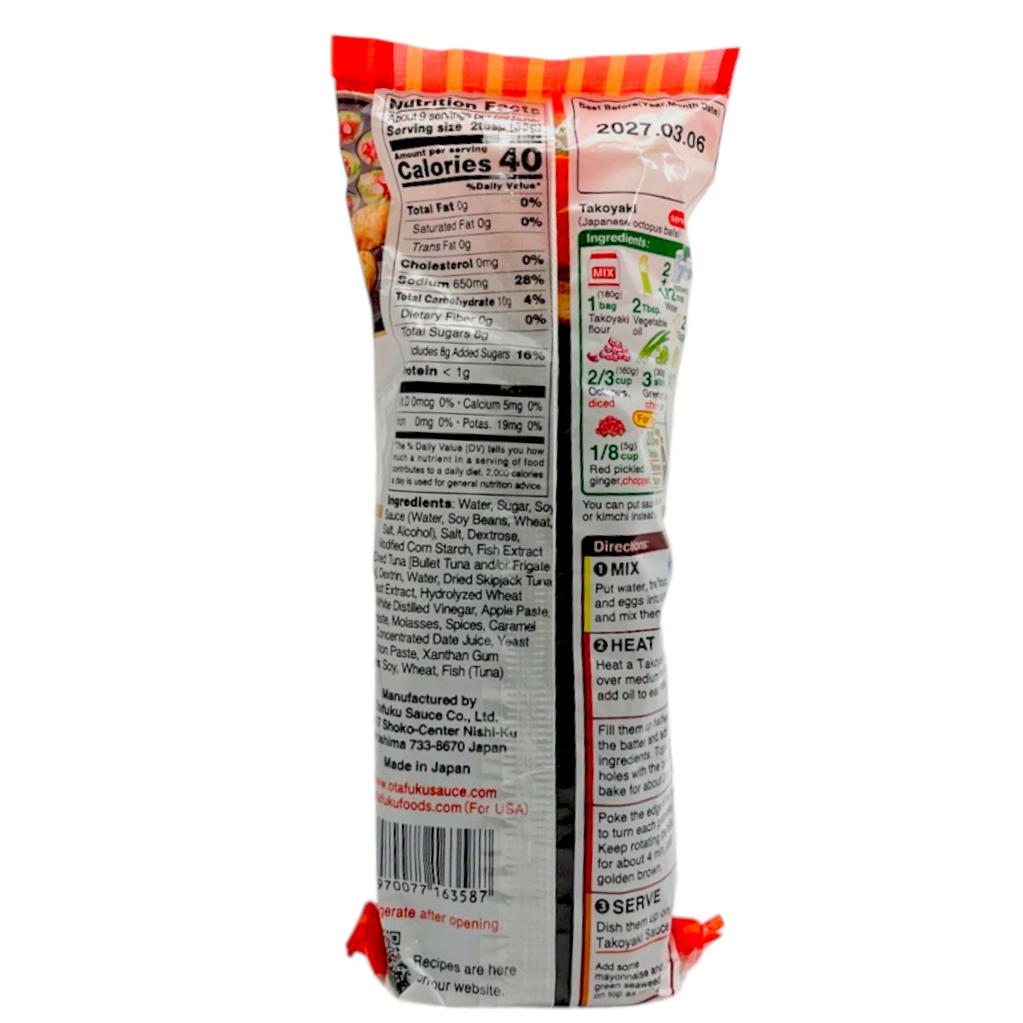 Otafuku Takoyaki Sauce 10.6 oz