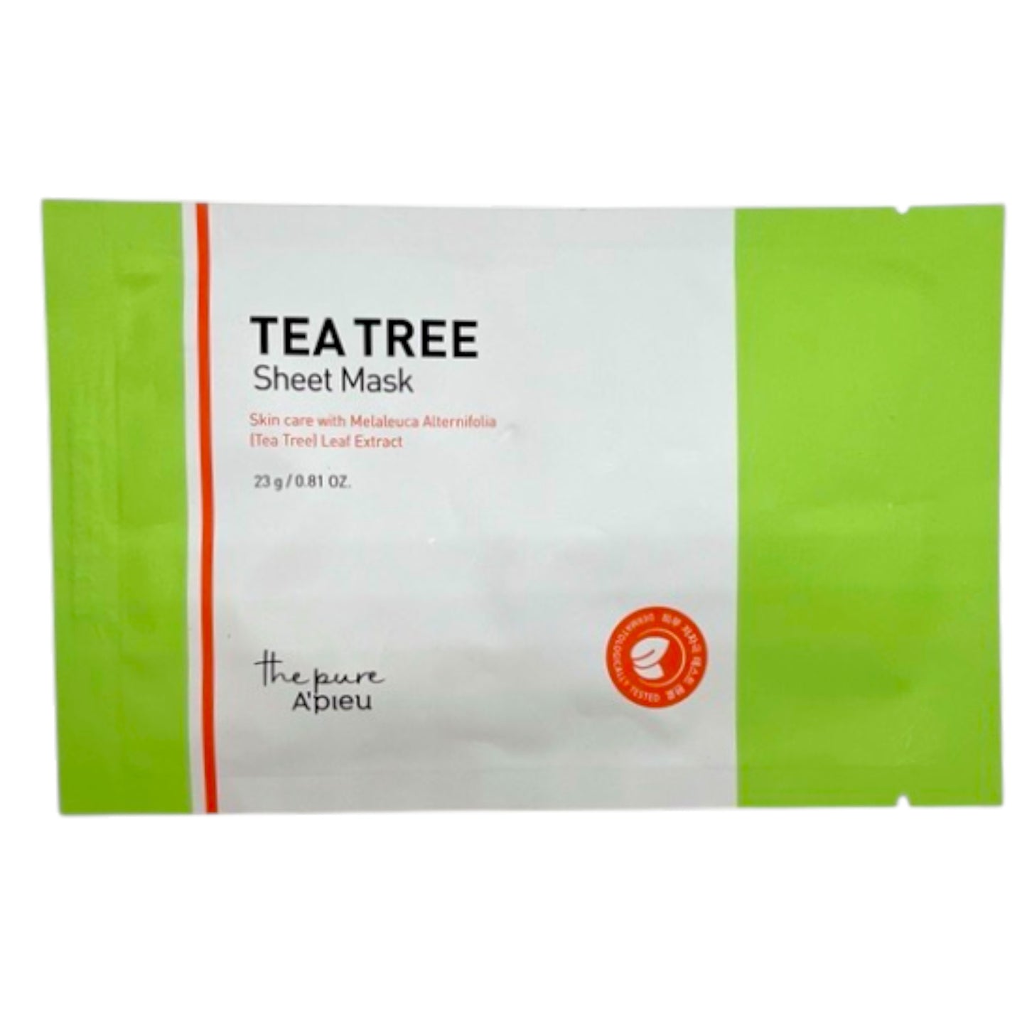 The Pure A'pieu Tea Tree Sheet Mask 0.81 oz