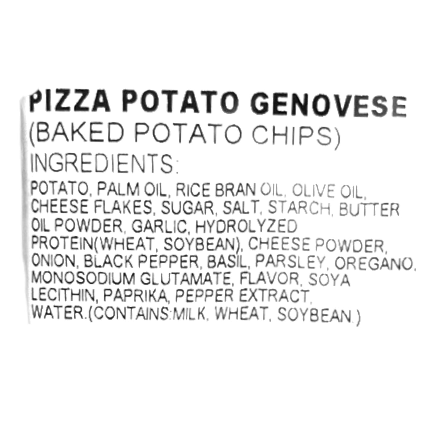 Calbee Pizza Potato Genovese Chips 2.01 oz