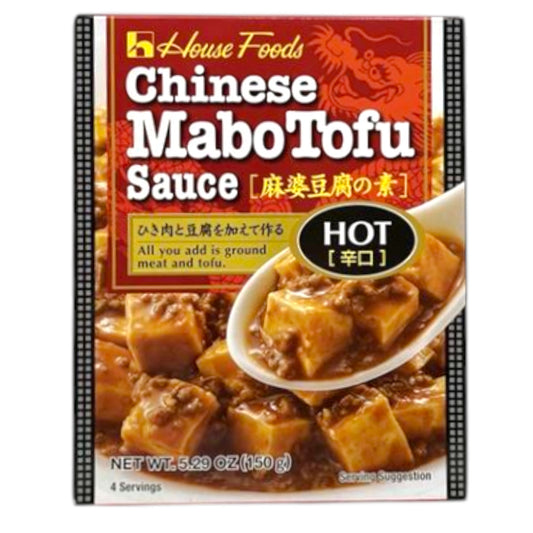 House Foods Chinese Mabo Tofu Sauce Hot 5.29 oz