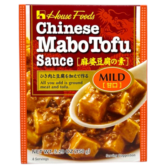 House Foods Chinese Mabo Tofu Sauce Mild 5.29 oz