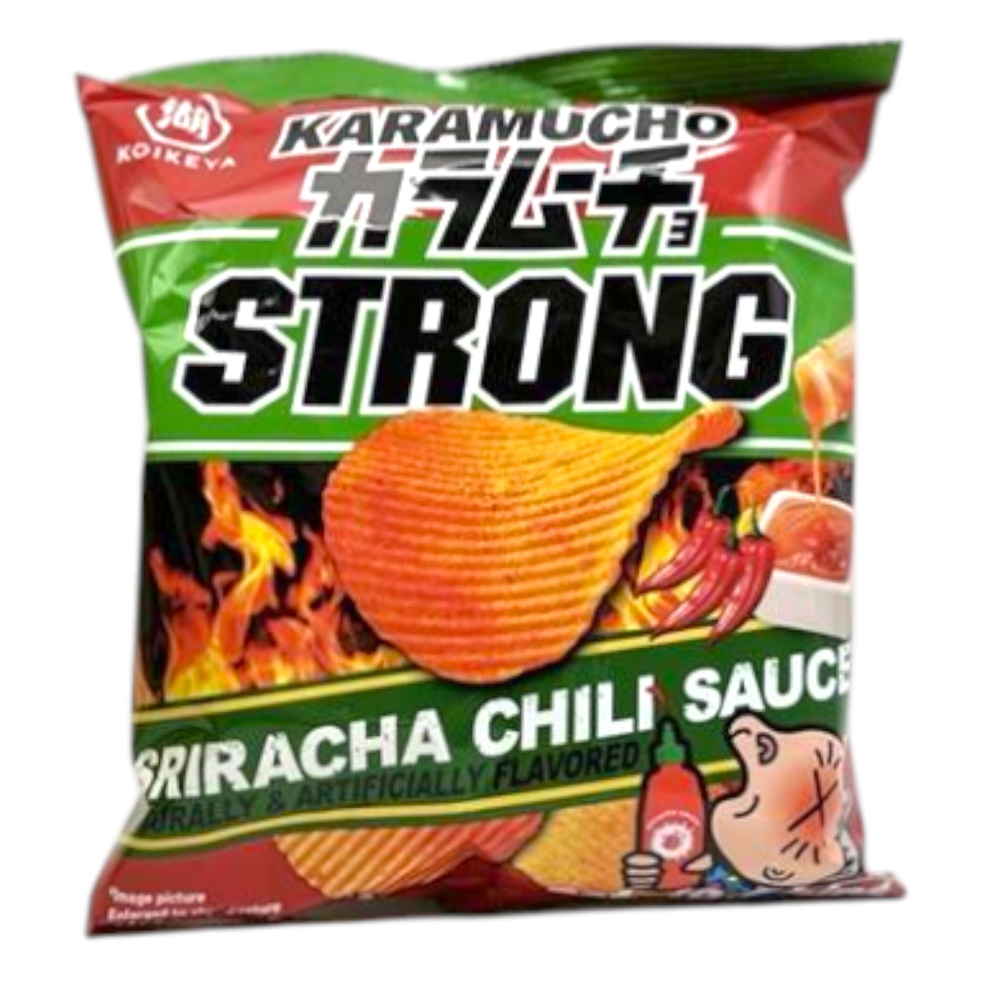 Koikeya Karamucho Strong Sriracha Chili Sauce 1.9 oz