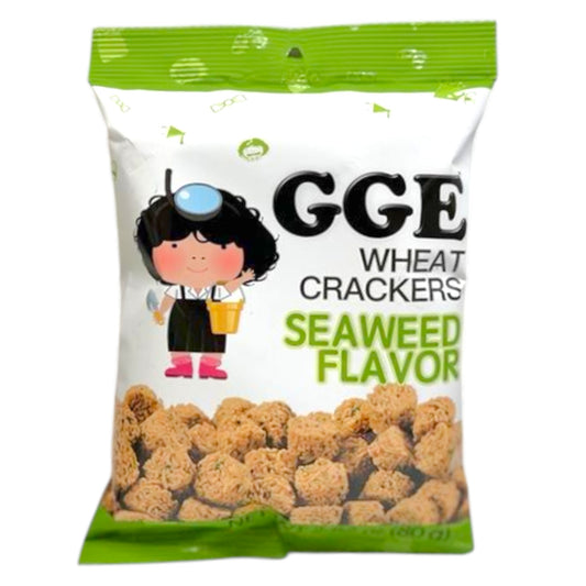 GGE Wheat Crackers Seaweed Flavor 2.82 oz