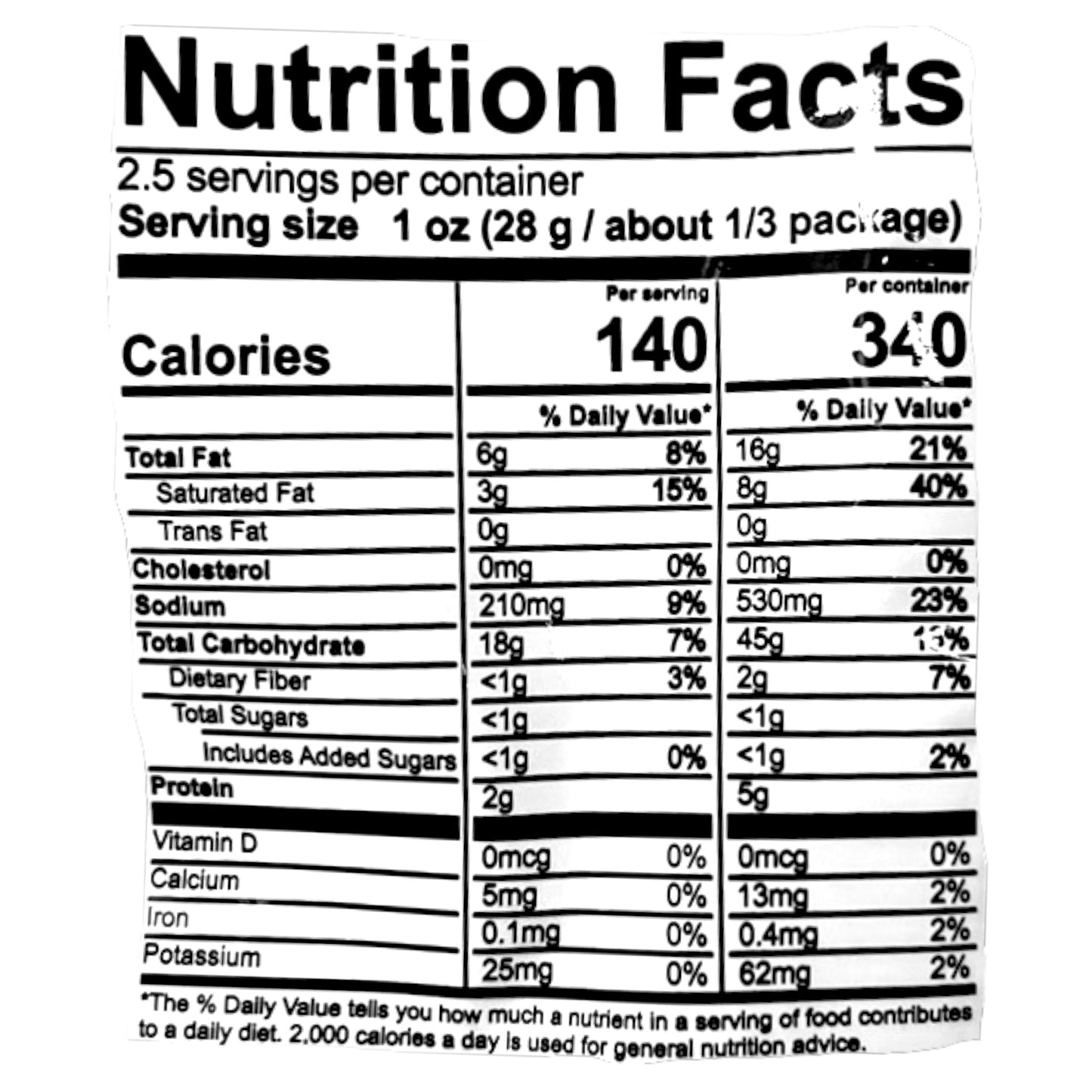Yamayoshi Potato Chips Mugen Salad 1.76 oz