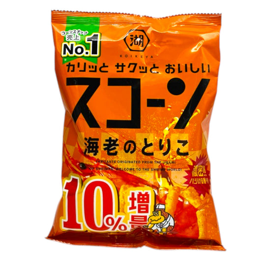 Koikeya Karisaku Shrimp Corn Snack 2.46 oz