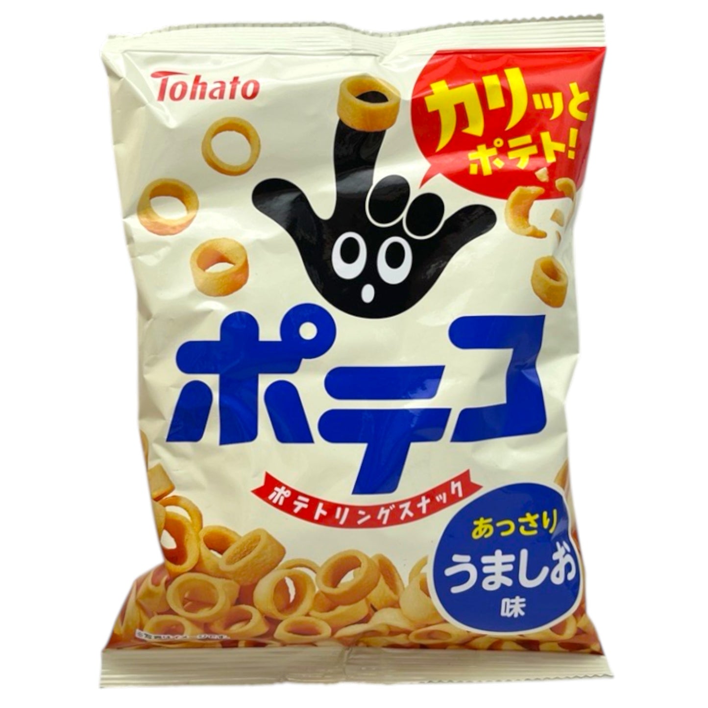 Tohato Poteco Umashio Potato Snack 2.36 oz