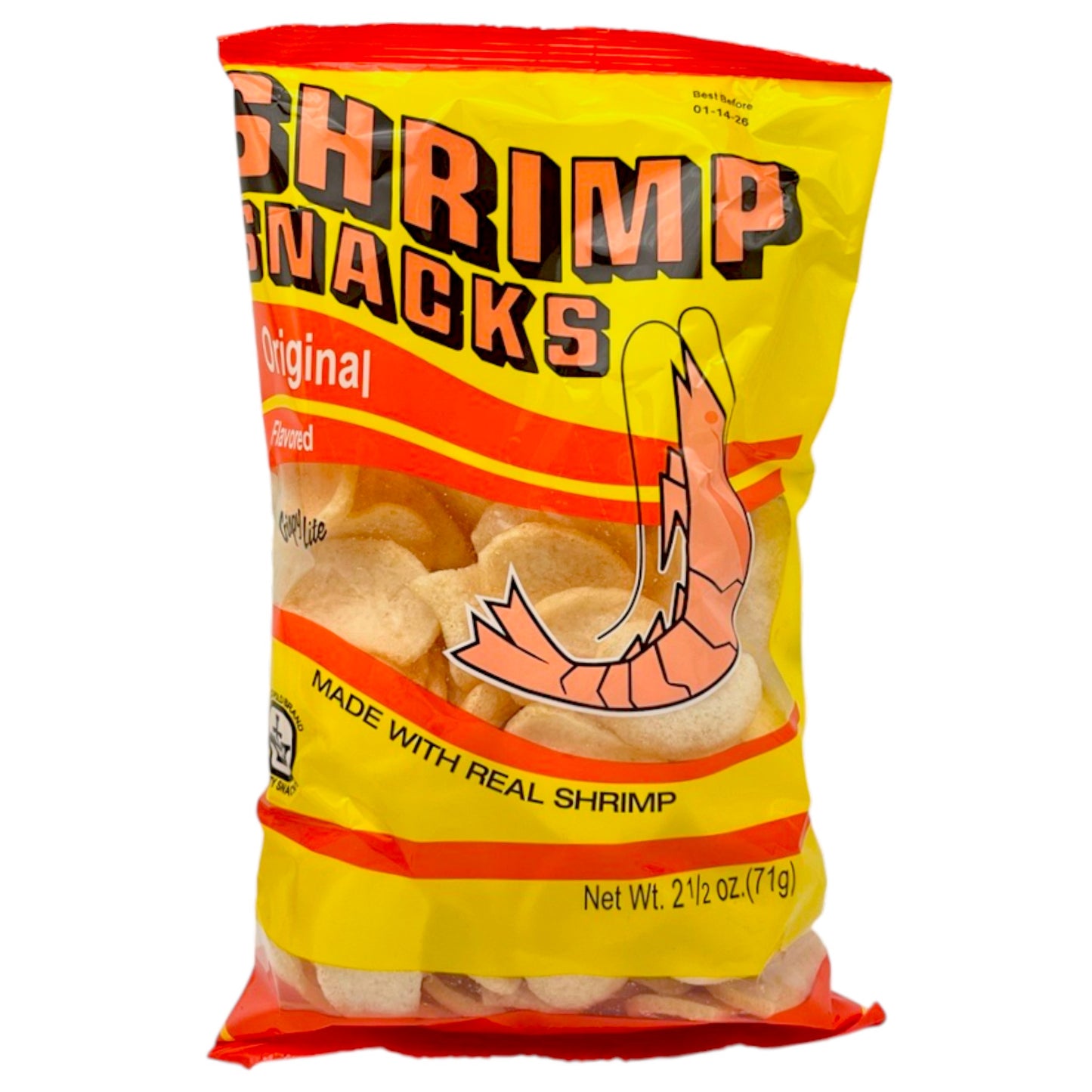 Marco Polo Brand Shrimp Snacks Original 2 1/2 oz
