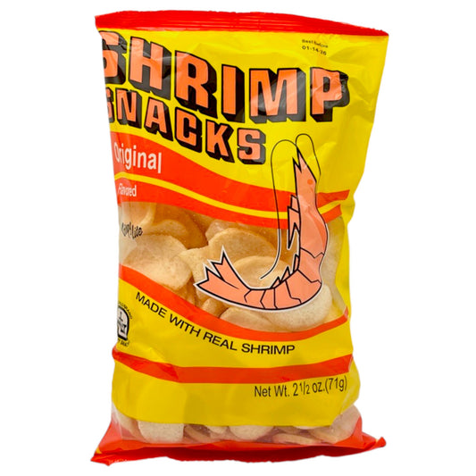 Marco Polo Brand Shrimp Snacks Original 2 1/2 oz