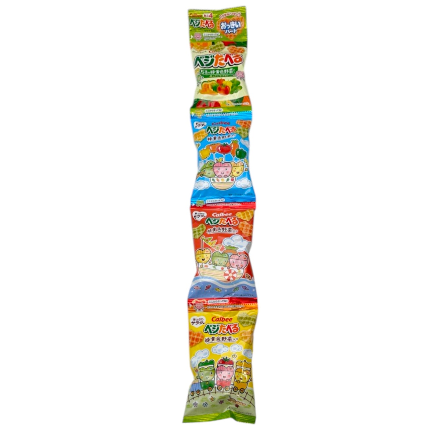 Calbee Sapporo Vege Taberu Mini 4 Pack