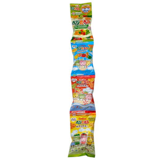 Calbee Sapporo Vege Taberu Mini 4 Pack