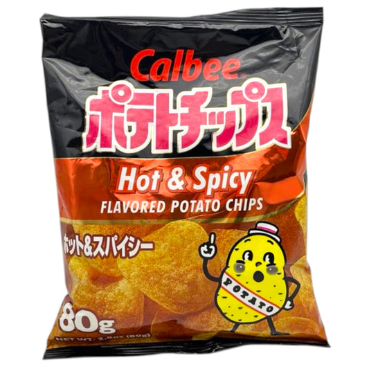 Calbee Hot & Spicy Potato Chips 2.8 oz