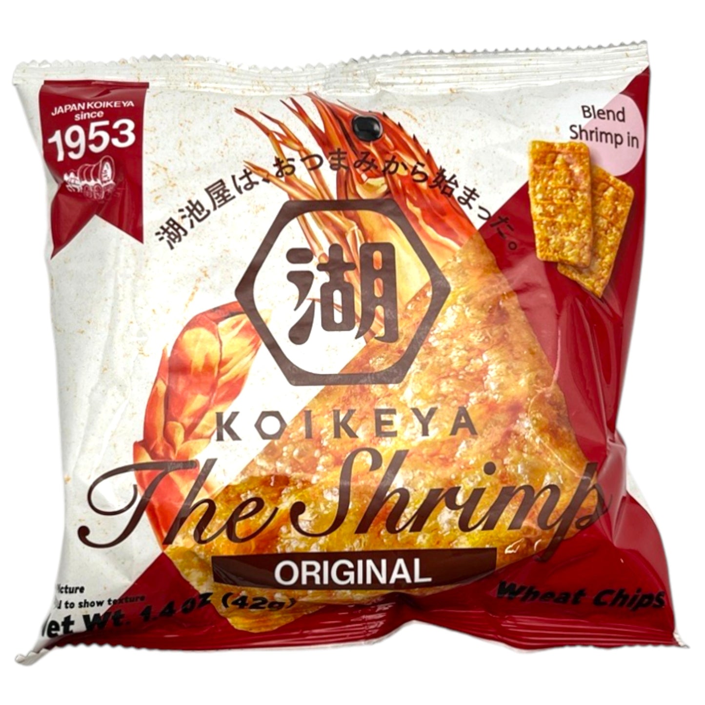 Koikeya The Shrimp Original Wheat Chips 1.4 oz