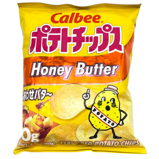Calbee Honey Butter Potato Chips 2.8 oz