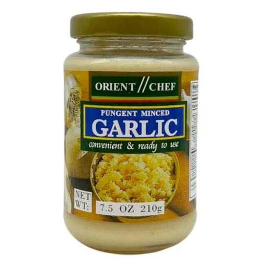 Orient Chef Pungent Minced Garlic 7.5 oz